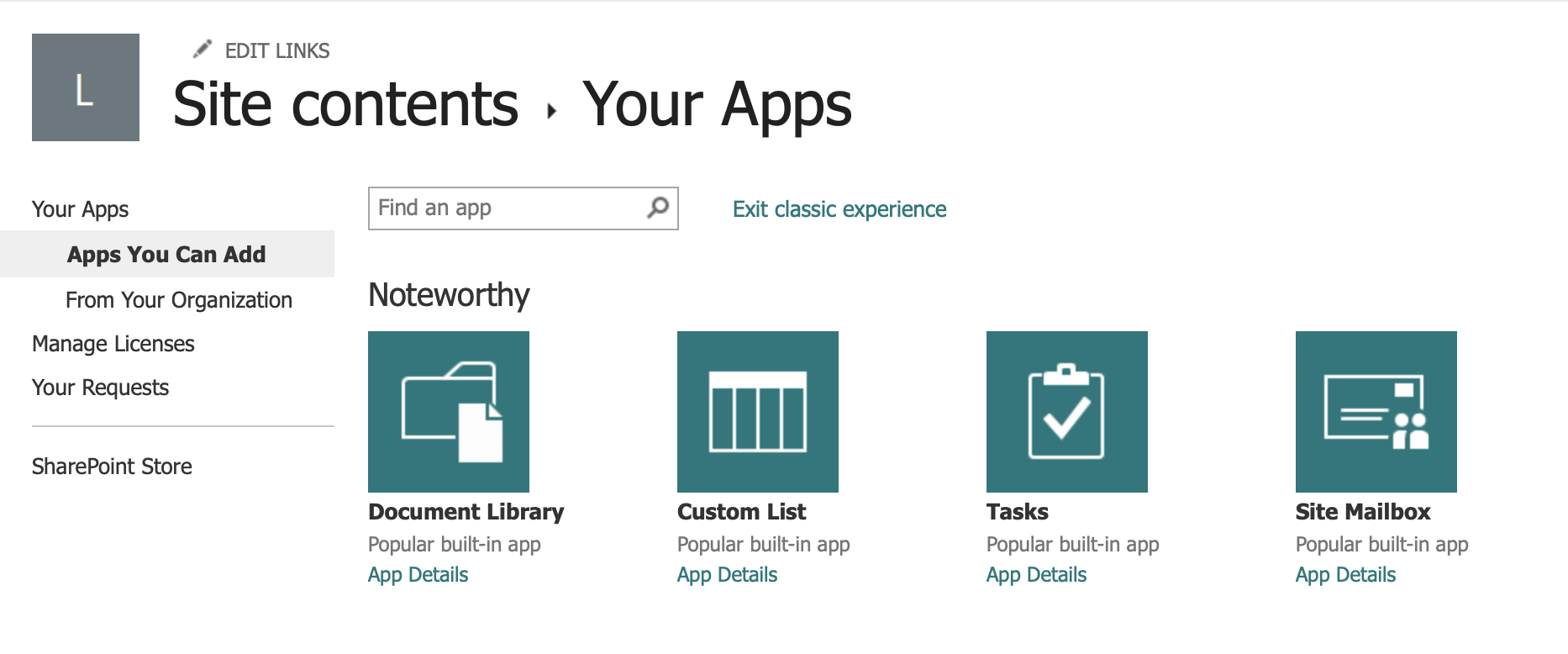 Select Tasks App